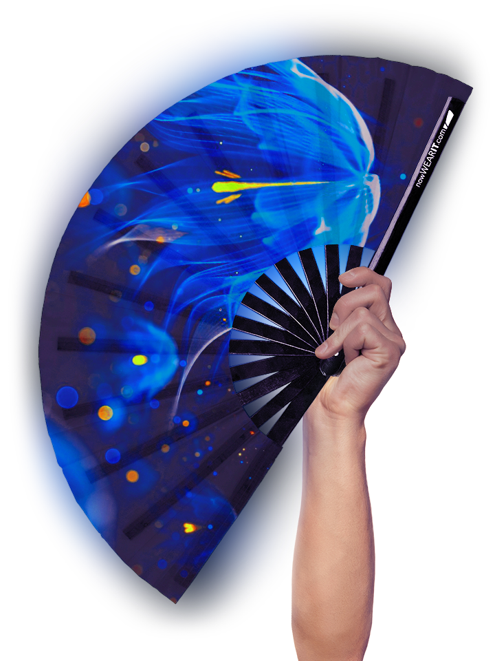 Wind Flower - Hand Fan