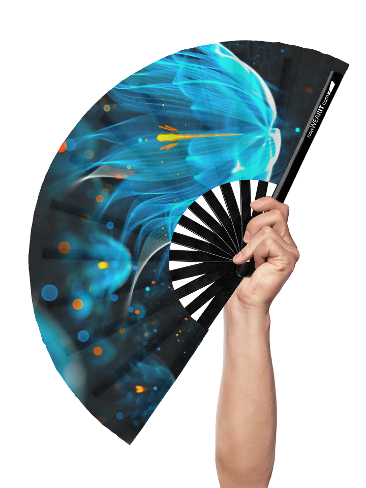 Wind Flower - Hand Fan