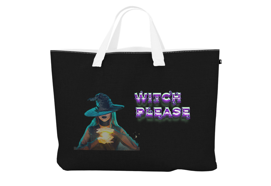 Witch, Please! Tote - UV