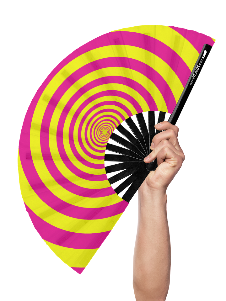 Wonka Swirl - Hand Fan