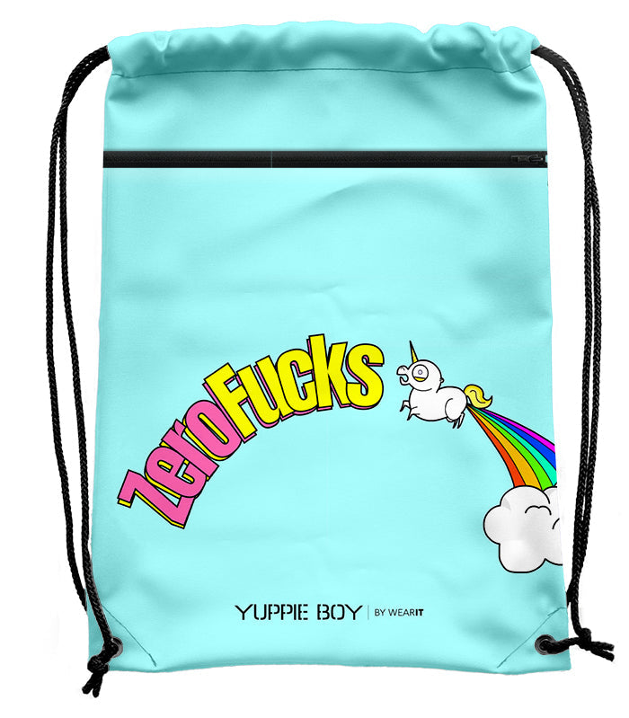 Zero Fucks - Drawstring Bag