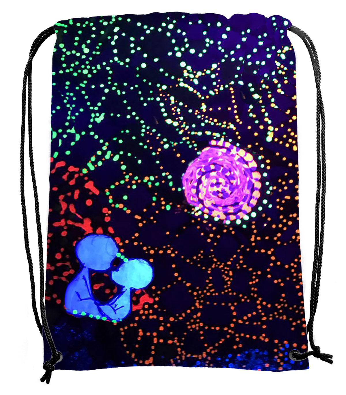 Connections - Drawstring Bag