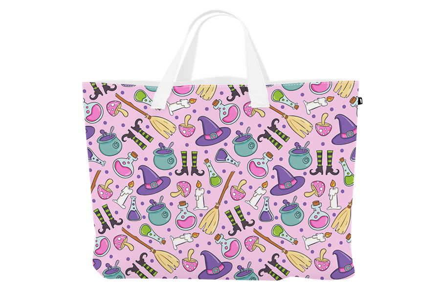 Witch Accessories Tote Bag - UV