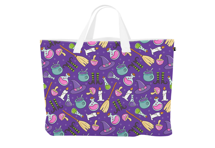 Witch Accessories Tote Bag - UV